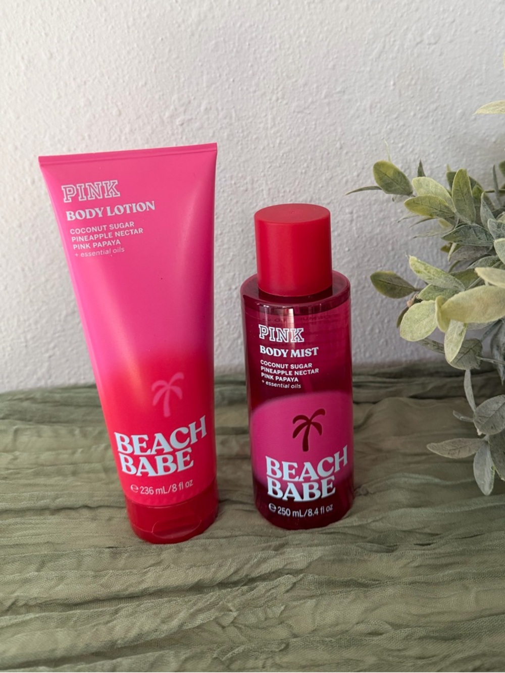 PINK Victoria's Secret Beach Babe Body Lotion & Mist